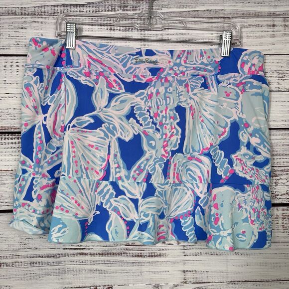 Lilly Pulitzer Luxletic Women’s XL Skort Multicolor Athletic Tennis Golf Skirt - Picture 4 of 10